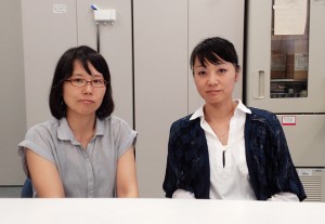 香川大学社会連携・知的財産センター　ナノテクノロジー支援室中田智恵美さん・庄司聡子さん